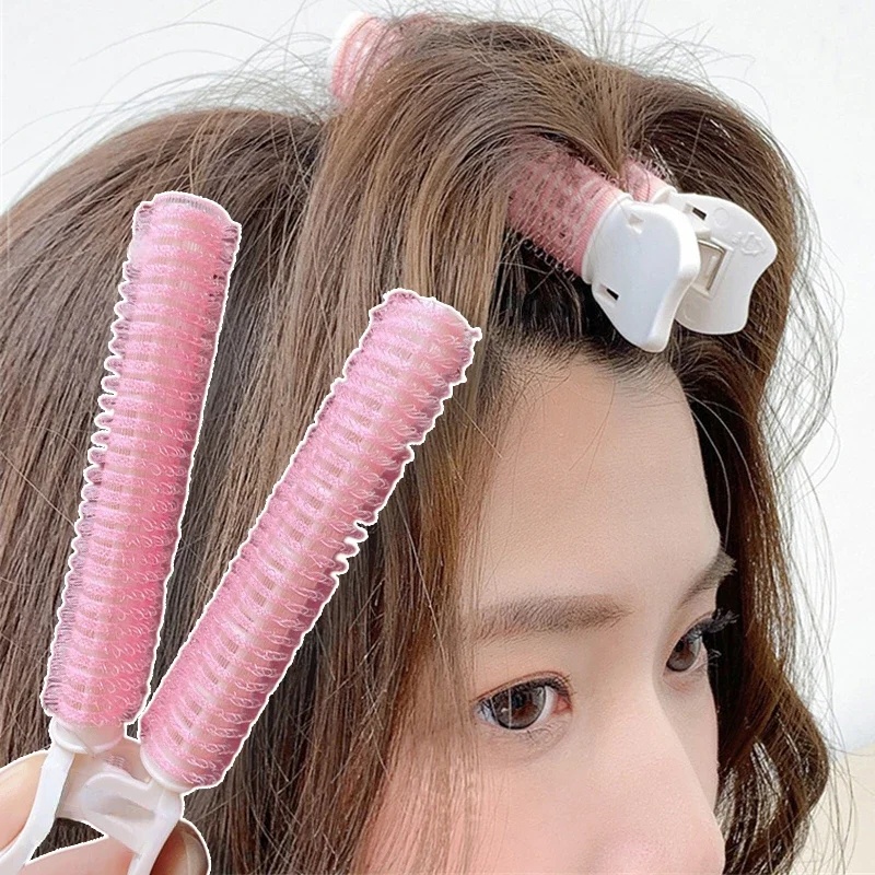 Root Hook Tool - ブリンブリンバレルクリップ、ルートふわふわトップヘアスタイリングピン、ローラーバーム、スタイリングツール、2個