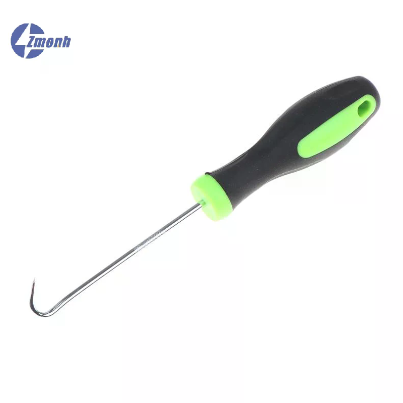 Root Hook Tool - 新登場！頑丈な雑草除去ツール - 芝生やパティオ用の人間工学に基づいた根除去ツール、滑り止めグリップ付きの簡単な手動除草フック