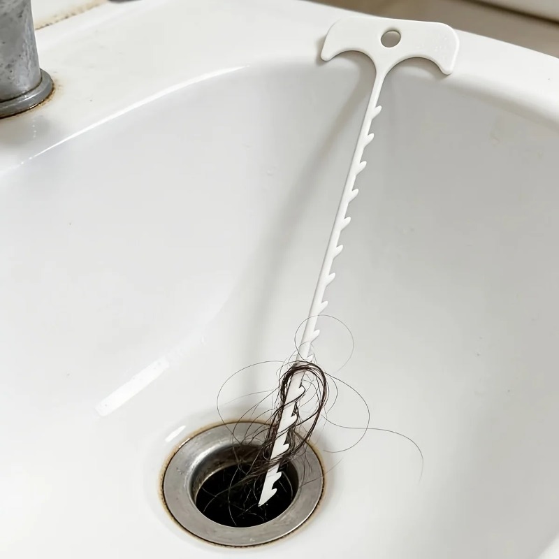 2個入りフレキシブルプラスチック排水管詰まり除去ツール -  - Root Hook Tool のレビューと価格