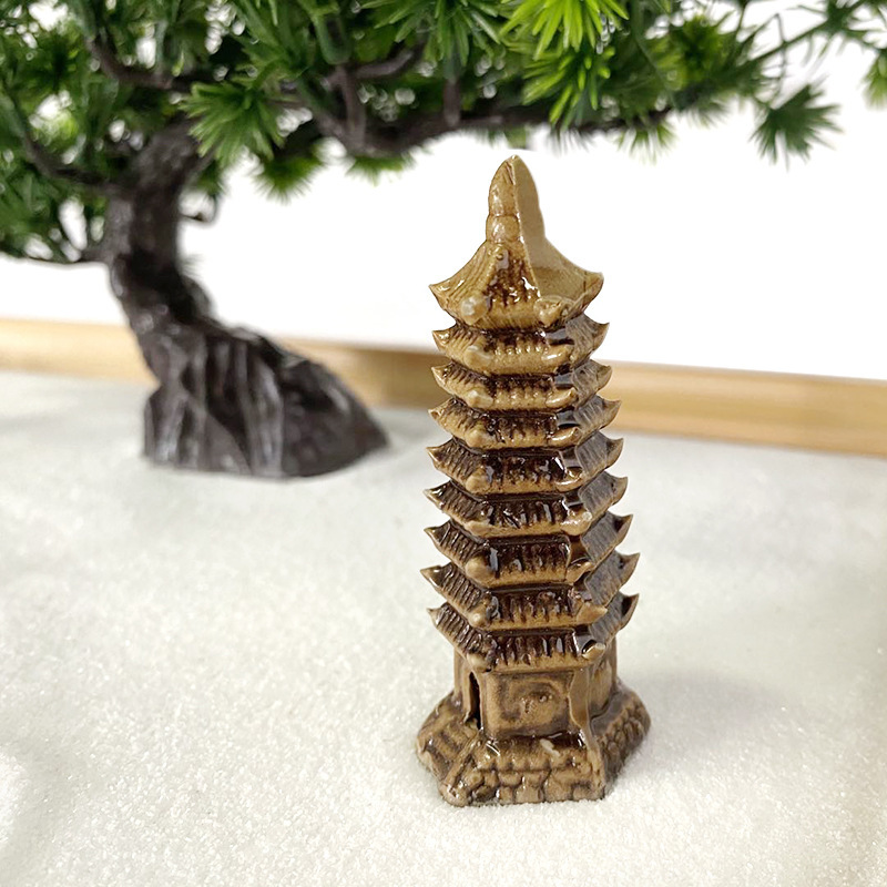 日本の禅庭 デスク用 白砂、人工盆栽、岩、熊手ギフト 砂キッ - Bonsai Zen Garden Kit のレビューと価格