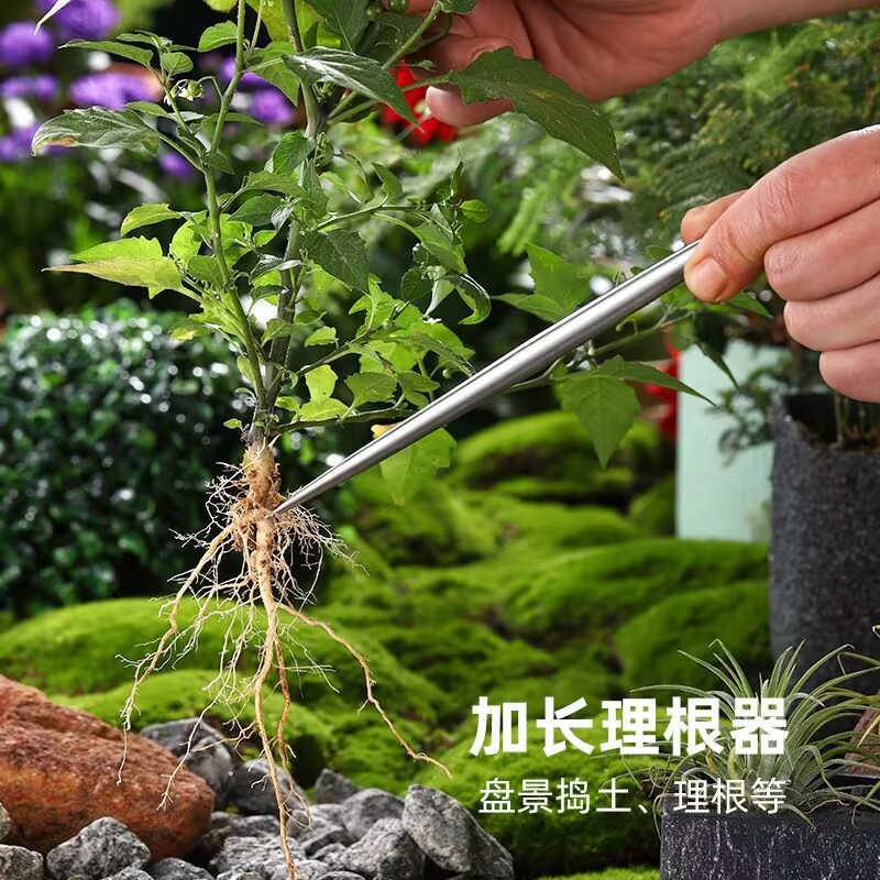 頑丈なステンレス製ルートフック - 軽量土壌エアレーター、植 - Root Hook Tool のレビューと価格